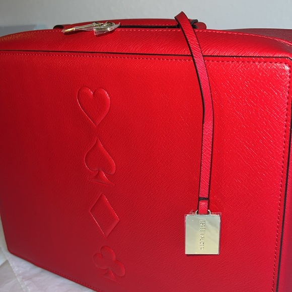 Estee Lauder Red Bag with Zipper - Picture 9 of 10